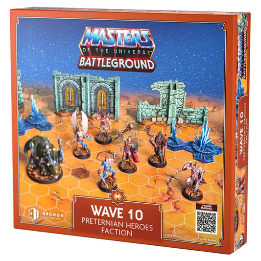 Masters of the Universe: Battleground: Preternian Heroes miniatures game