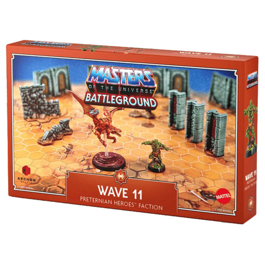 Masters of the Universe: Battleground: Preternian Heroes miniatures