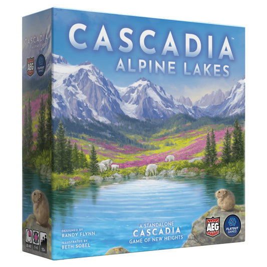 Cascadia: Alpine Lakes board game