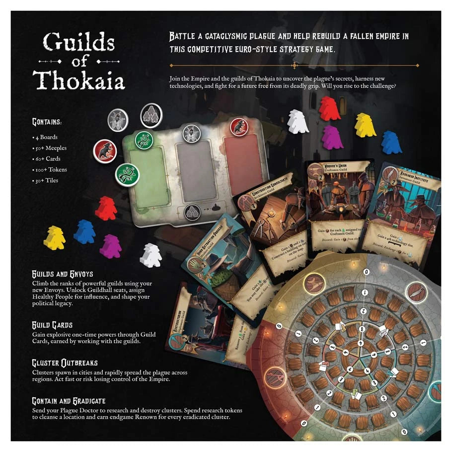 Pest: 2E: Guilds of Thokaia rear cover