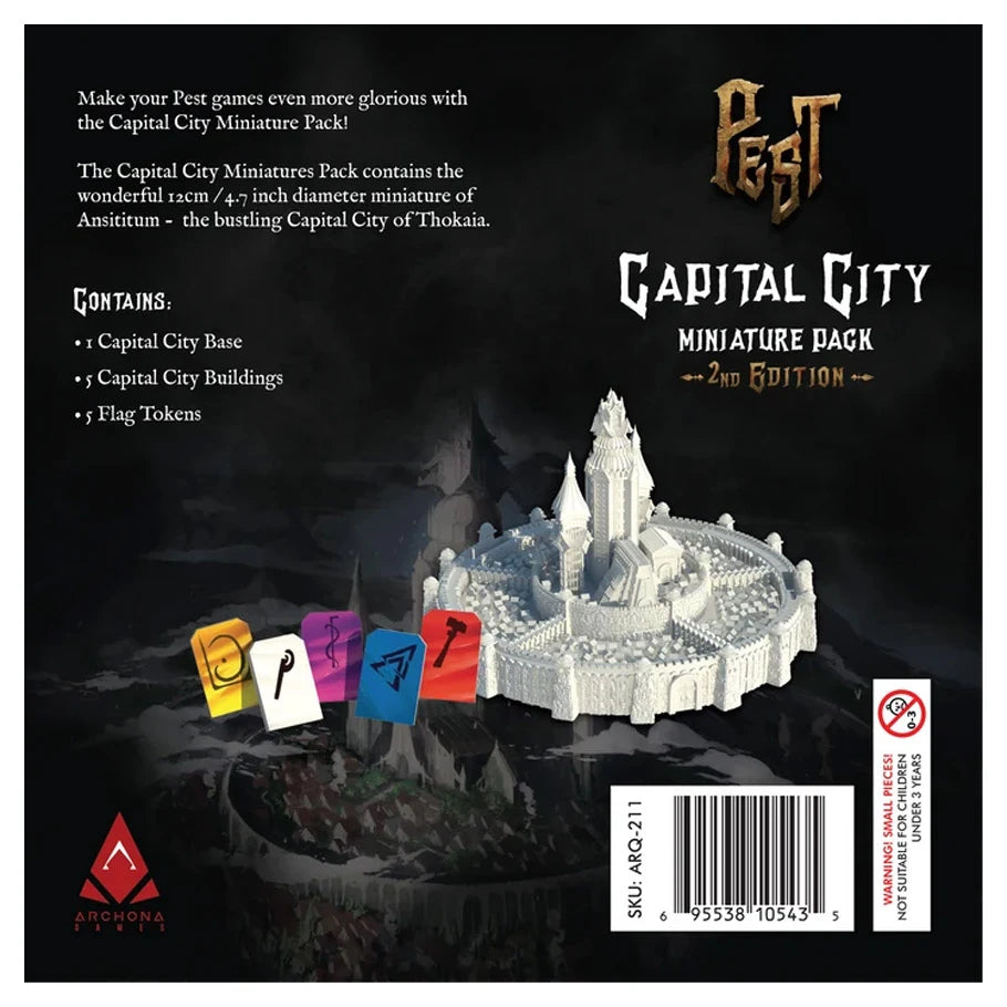 Pest: 2E: Capital City Miniature Pack rear cover