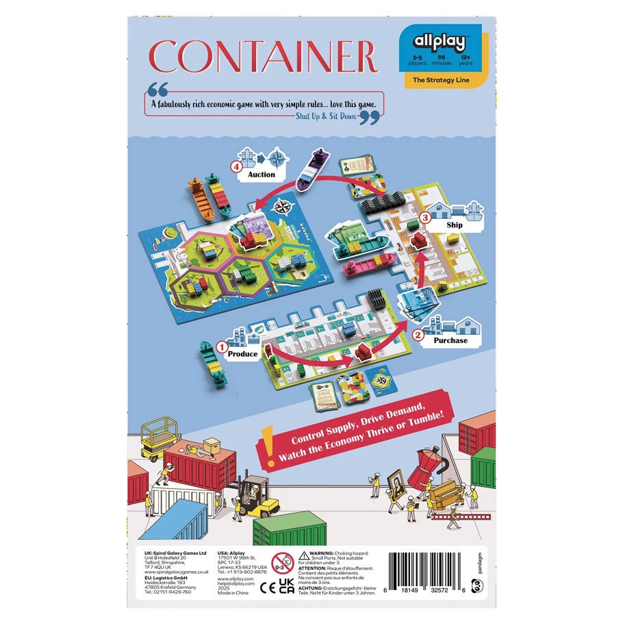 Container rear cover
