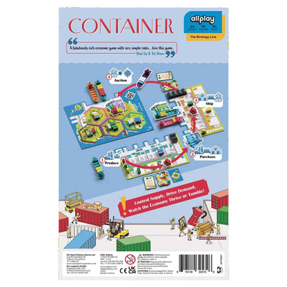 Container rear cover