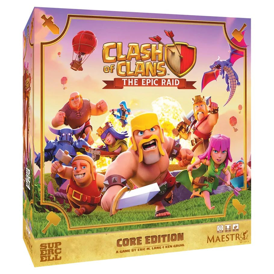 Clash of Clans: The Epic Raid board game