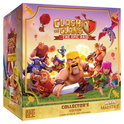 Clash of Clans: The Epic Raid: Collector's Edition board game