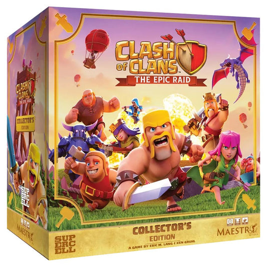 Clash of Clans: The Epic Raid: Collector's Edition board game