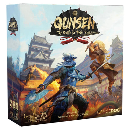Gunsen: The Battle for Toshi Ranbo board game