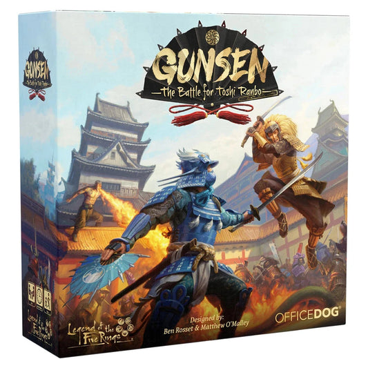 Gunsen: The Battle for Toshi Ranbo board game