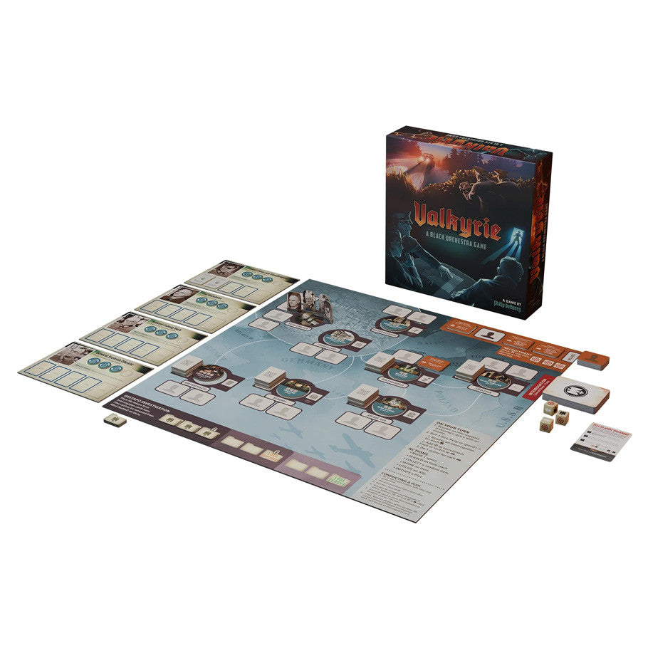 Valkyrie A Black Orchestra Game components