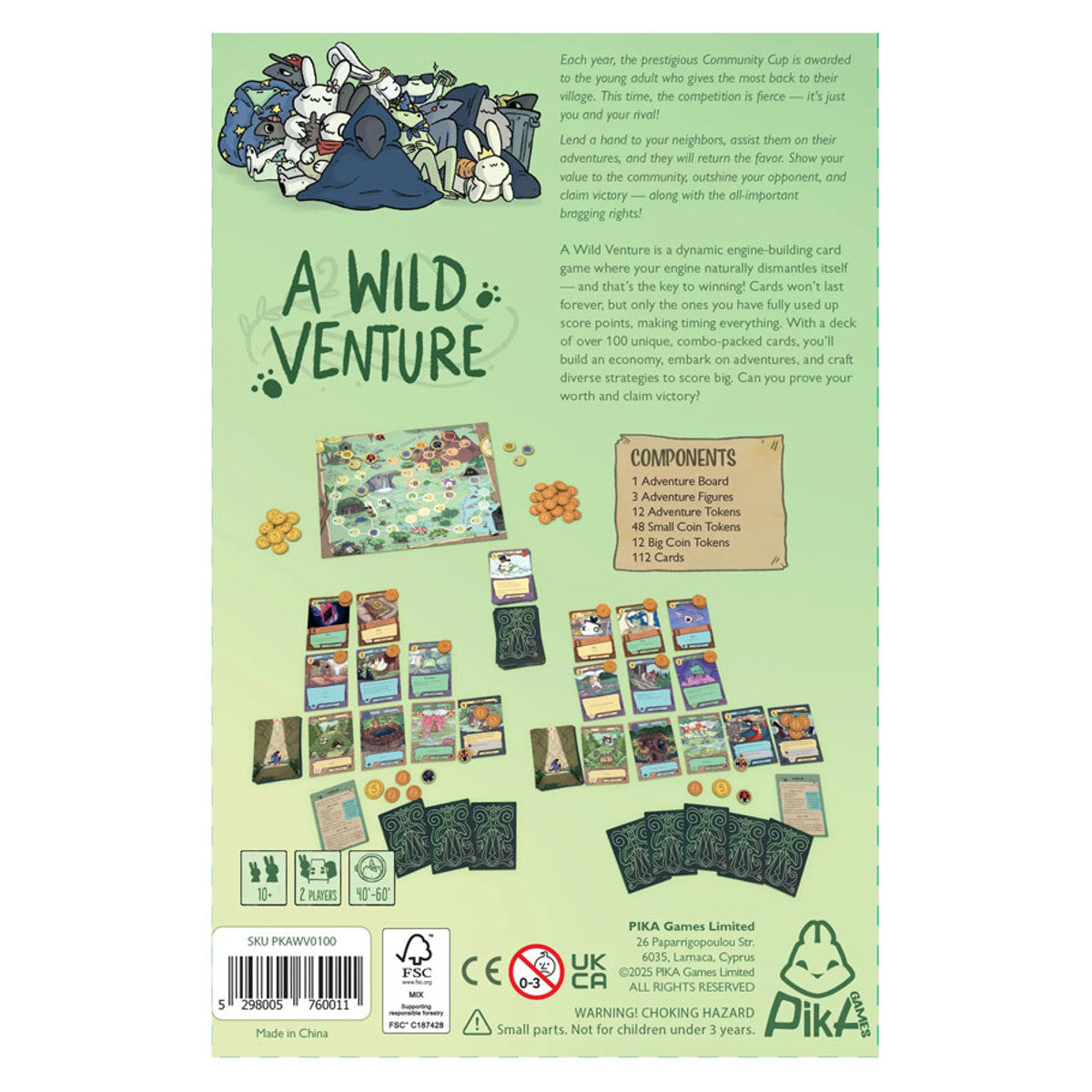 A Wild Venture rear cover