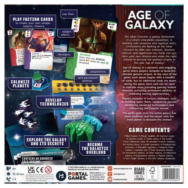 Age of Galaxy rear cover