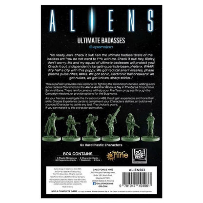 Aliens: Ultimate Badasses rear cover