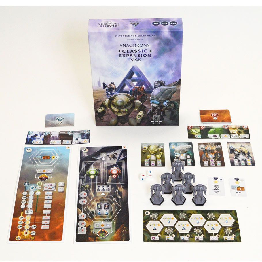 Anachrony: Classic Expansion Pack components