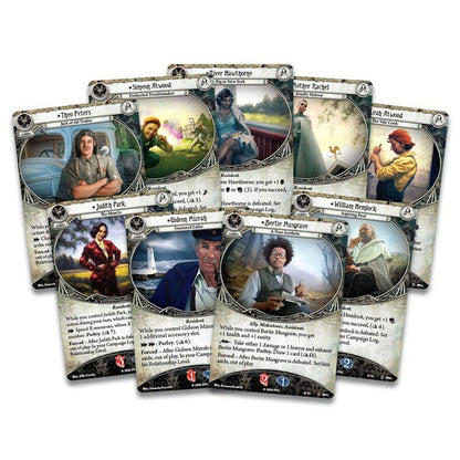 Arkham Horror: The Card Game - The Feast of Hemlock Vale character cards