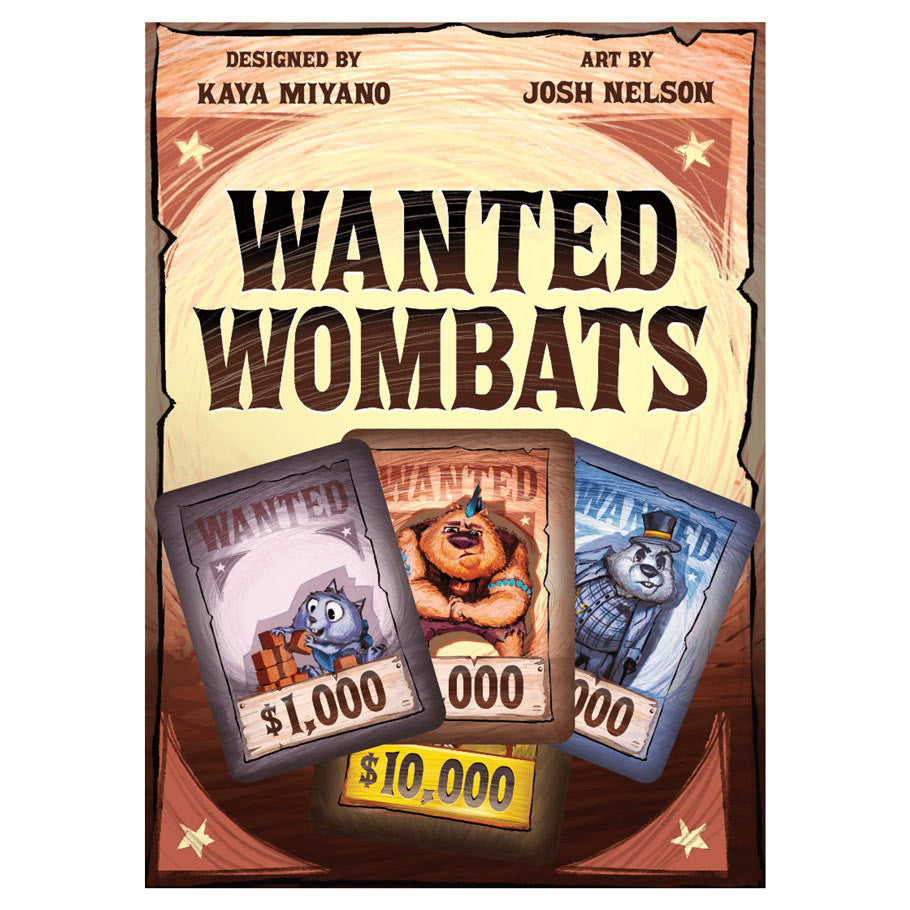 Wanted Wombats card game