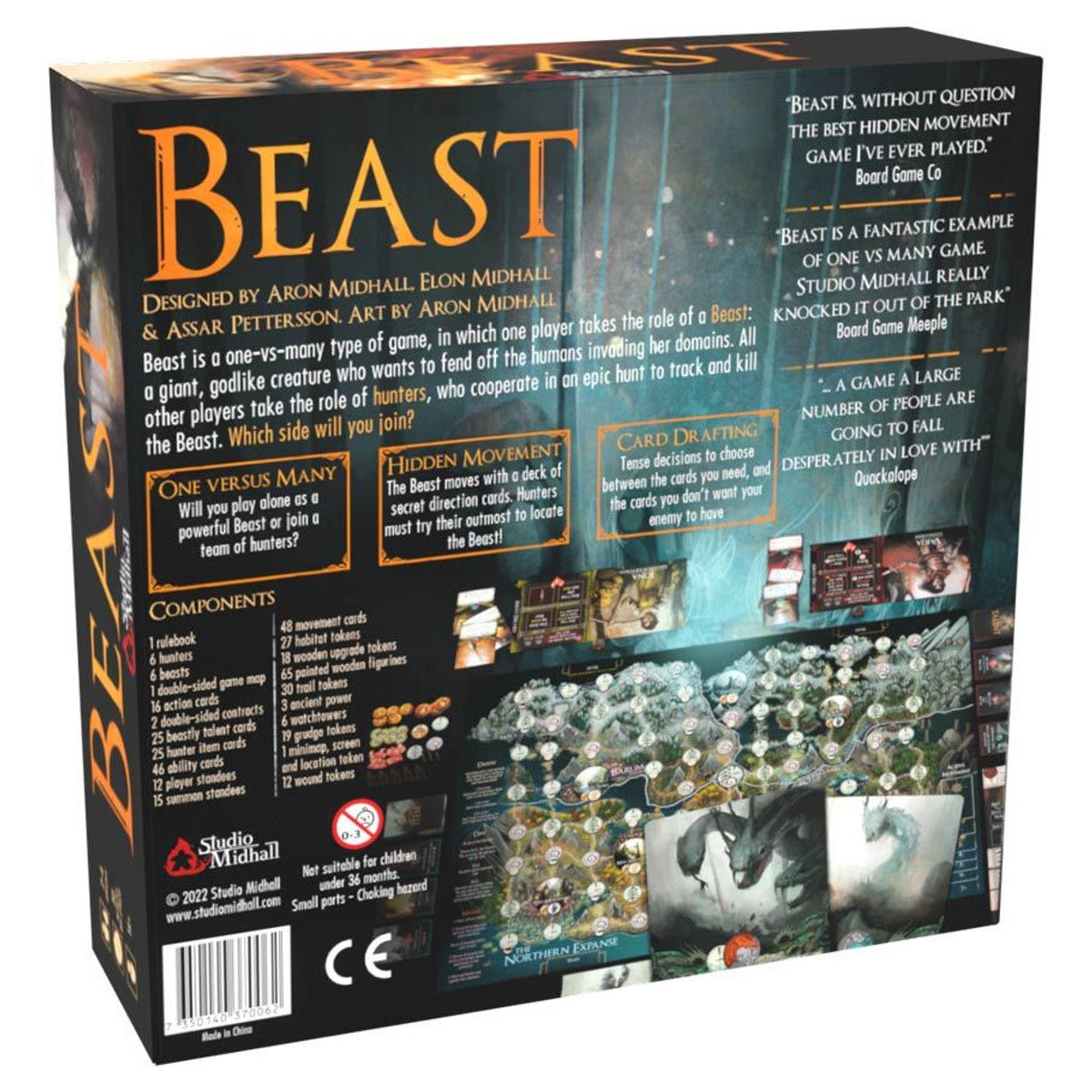 Beast rear cover