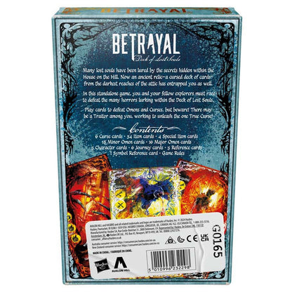 Betrayal: Deck of Lost Souls rear cover