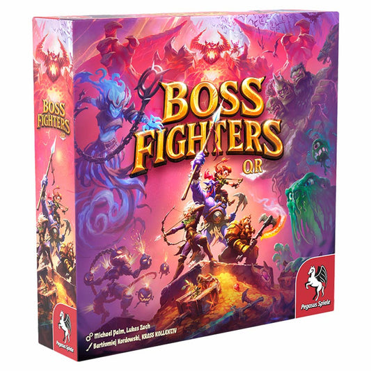 Boss Fighters QR board game