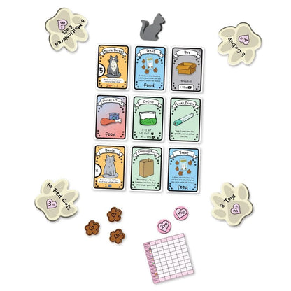 Cat Lady: Box of Treats components