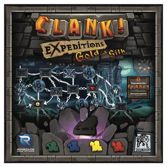 CLANK! Expeditions: Gold and Silk expansion