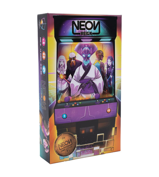 Neon Reign card game