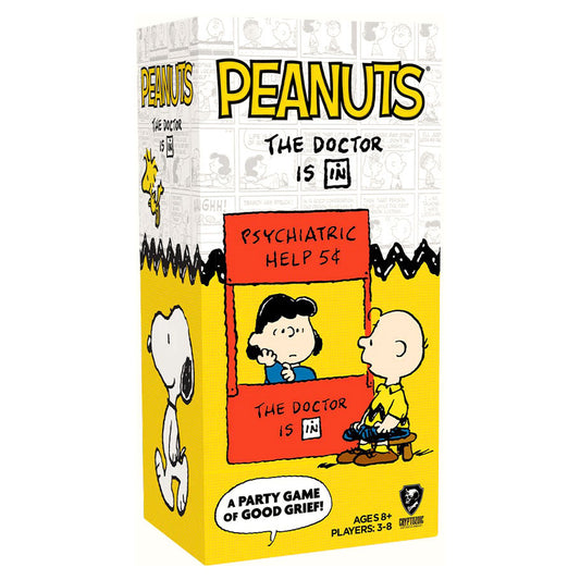 Peanuts: The Doctor Is In party game