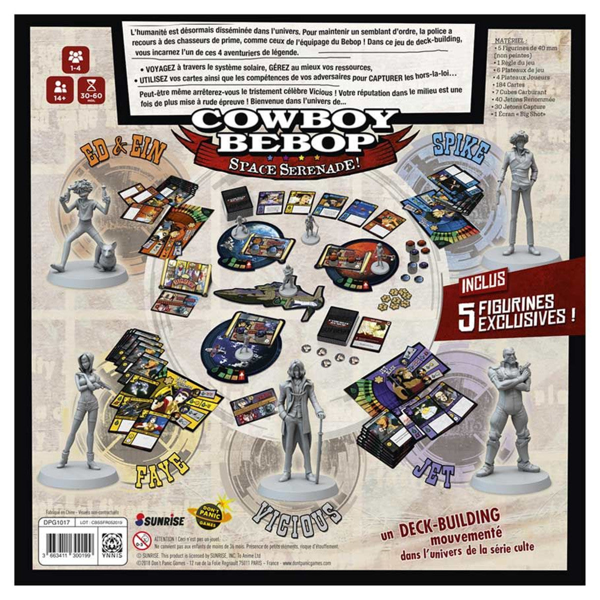 Cowboy Bebop: Space Serenade rear cover