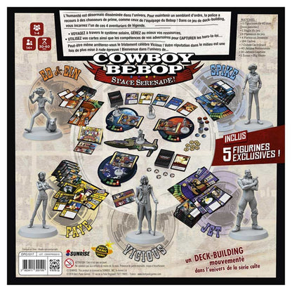 Cowboy Bebop: Space Serenade rear cover