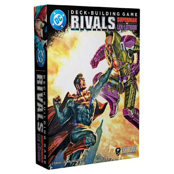 DC Deck-Building Game: Rivals: Superman vs. Lex Luthor – Cloak & Gamer, LLC
