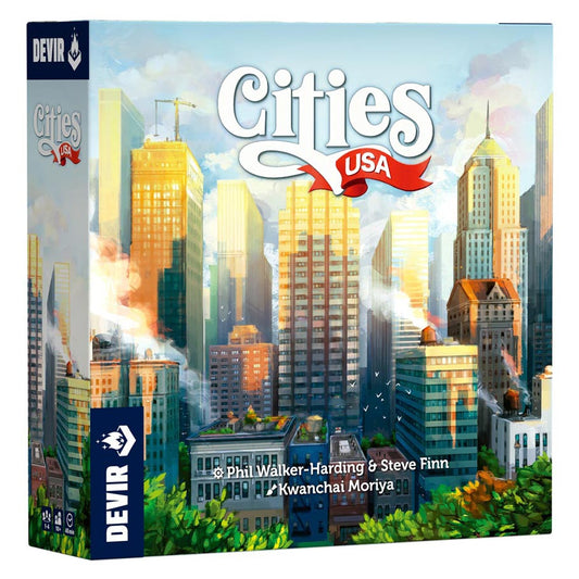 Cities USA board game