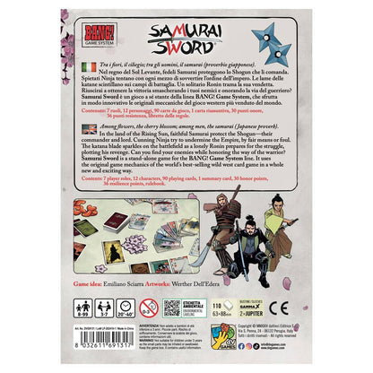 Samurai Sword: Rising Sun rear cover