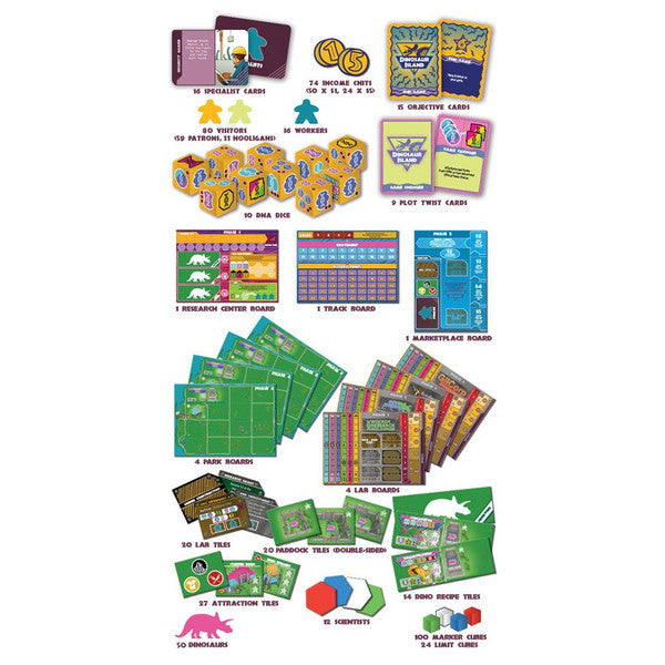 Dinosaur Island components