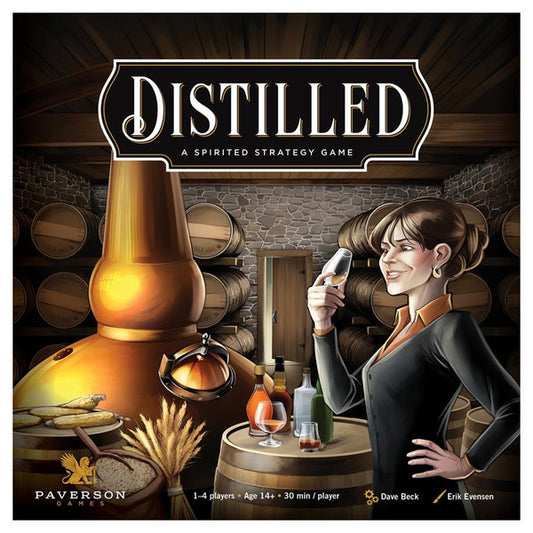 Distilled: A Spirited Strategy Game card game