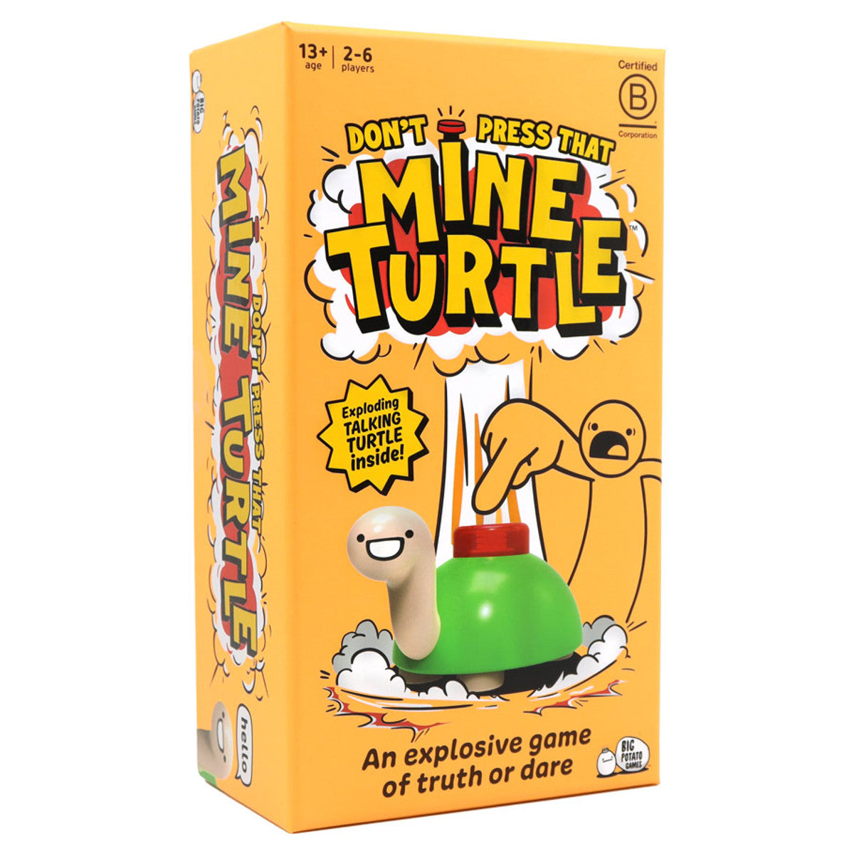 Don't Press That Mine Turtle party game