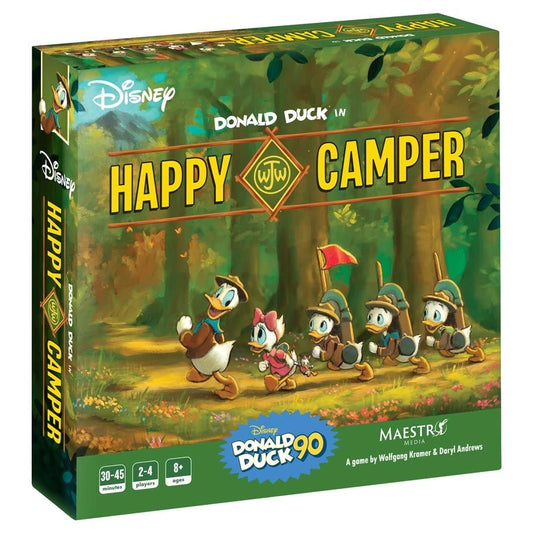 Donald Duck in Happy Camper board game