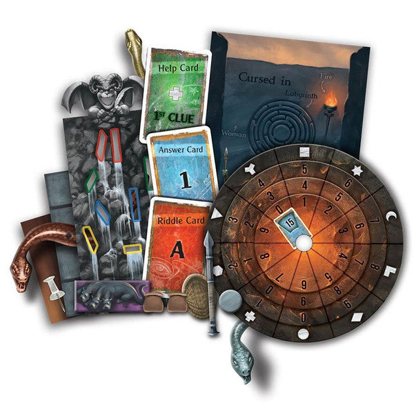EXIT: The Cursed Labyrinth components