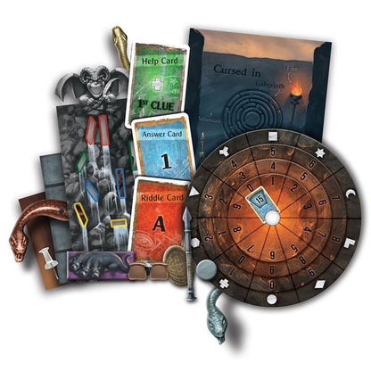 EXIT: The Cursed Labyrinth components