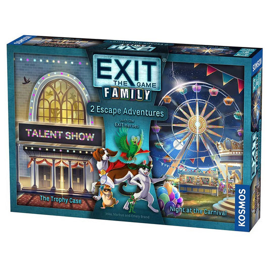 EXIT: The Game – Family: The Trophy Case / Night at the Carnival party game