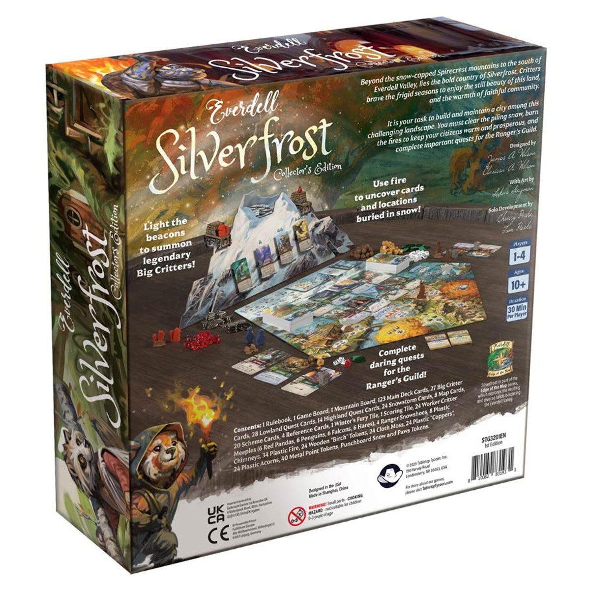 Everdell: Silverfrost: Collectors Edition rear cover