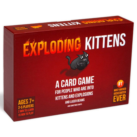Exploding Kittens card game