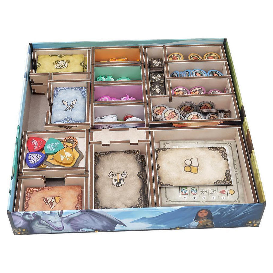 Box Insert: Color: Emberheart organizer