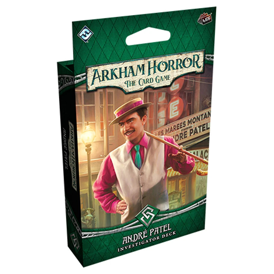 Arkham Horror: The Card Game - André Patel Investigator Deck expansion