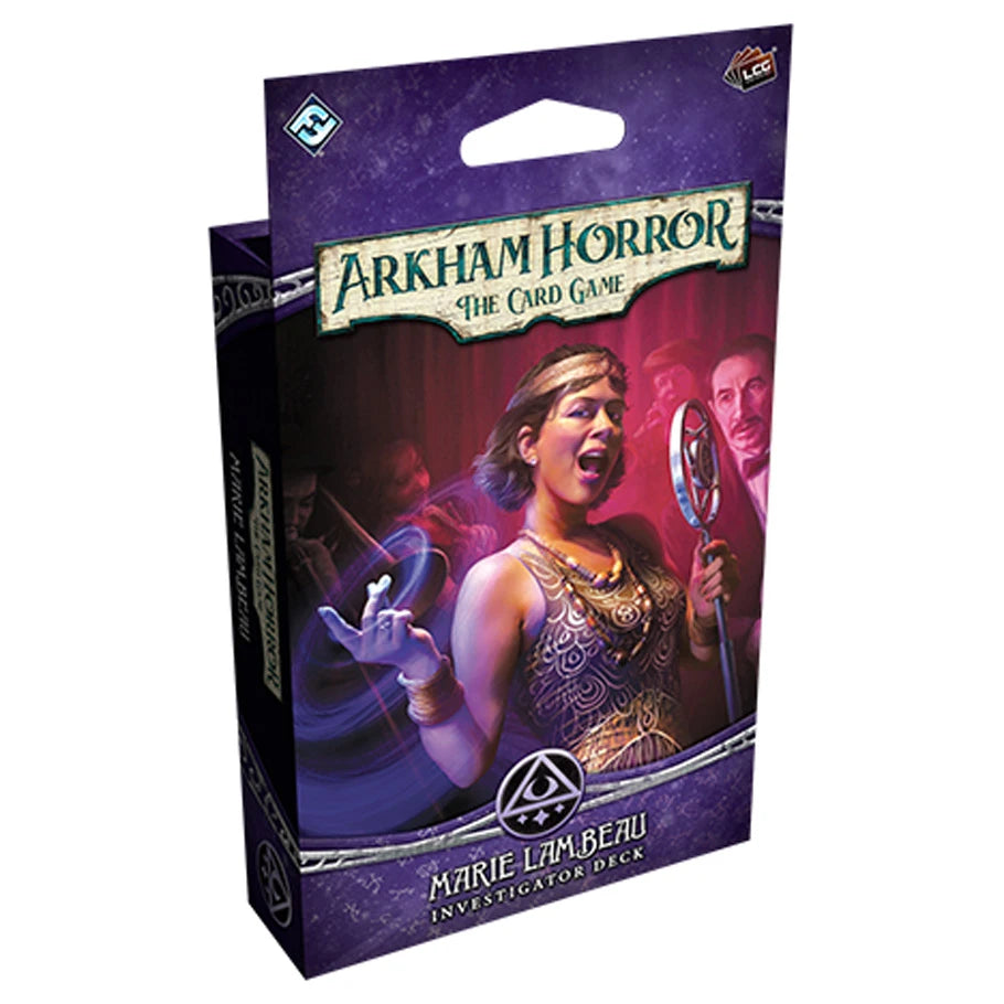 Arkham Horror: The Card Game - Marie Lambeau Investigator Deck expansion