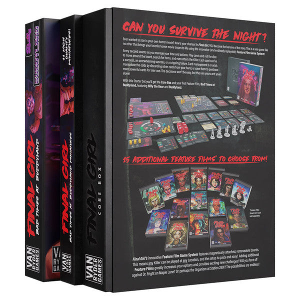 Final Girl: Bad Times at Buddyland Starter Set rear cover