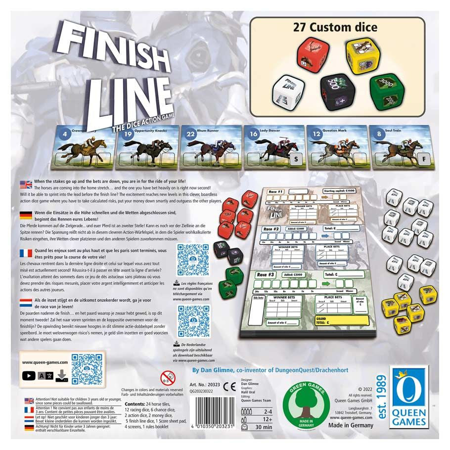 Finish Line rear cover