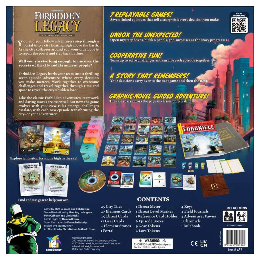 Forbidden Legacy rear cover