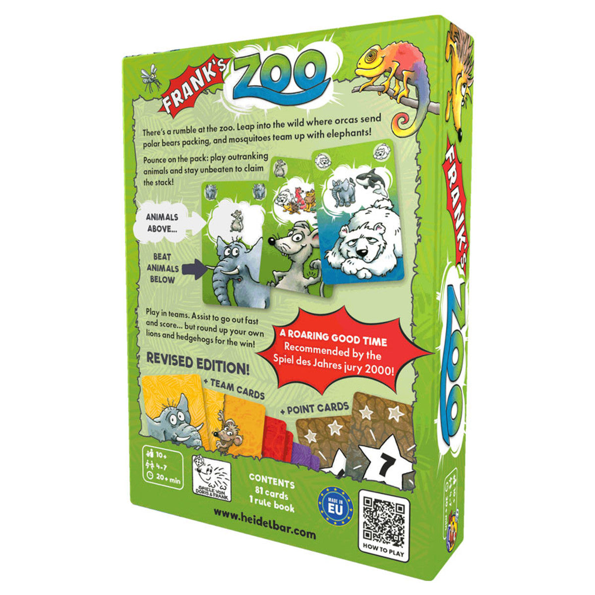 Frank's Zoo rear cover
