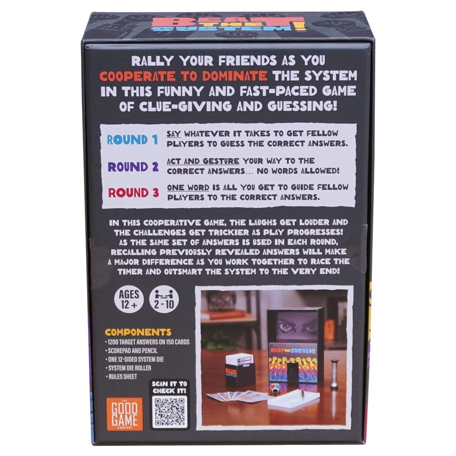 Beat the System! rear cover