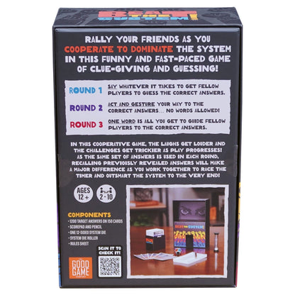 Beat the System! rear cover