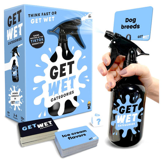 Get Wet Categories party game